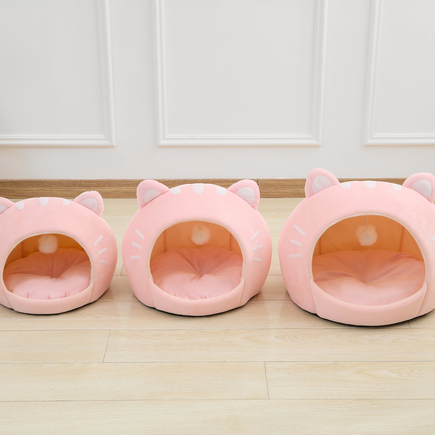 Pink Kitty Cat Bed