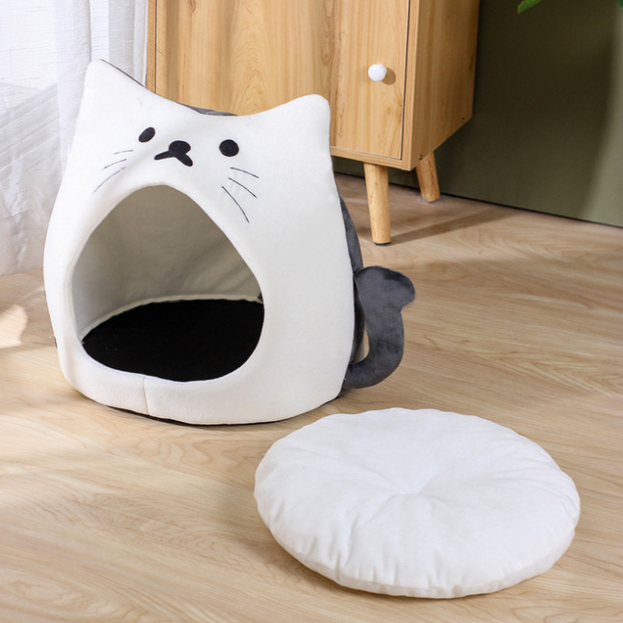 Cozy Kitty Cat Bed