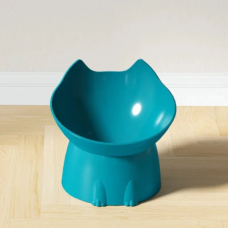 Elevated Anti-Tip Cat Bowl