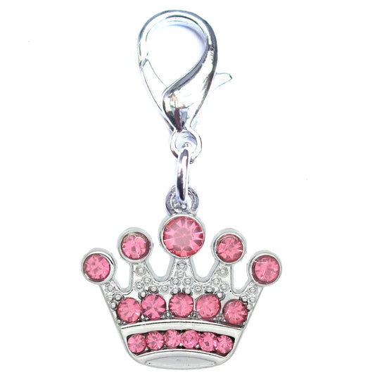 Crystal Crown Charm